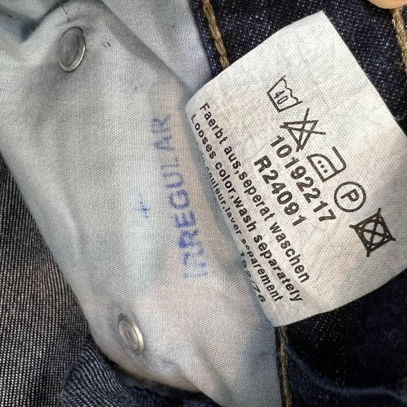 NWOT Mavi Style 192 Flared Denim Jeans Dark Wash Classic 100% Cotton Size 29/30 - Picture 8 of 14